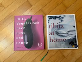 Kochbuch Set Hiltl und Tibits zwei Bücher gebraucht