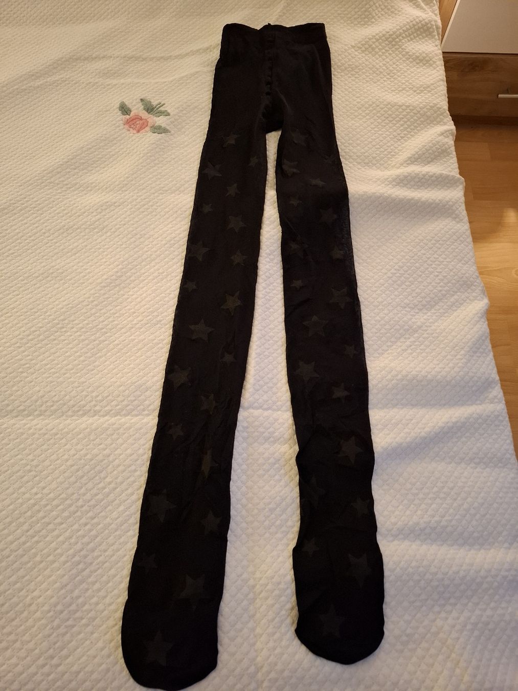 collant calzedonia nuove 3/4 nere con stelle (Neu (gemäss
