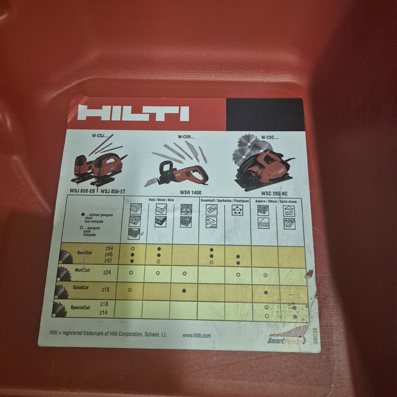 Tutte le macchine: Hilti Handkrissäge – Usato da Kandergrund venduto da fre_5lgk 2