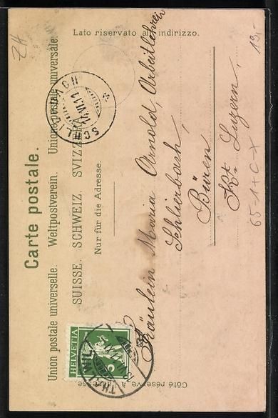 Cartoline postali: Thalweil, Bahnhofstrasse und Gotthardstr – Usato da Berlin venduto da bartko-reher 1