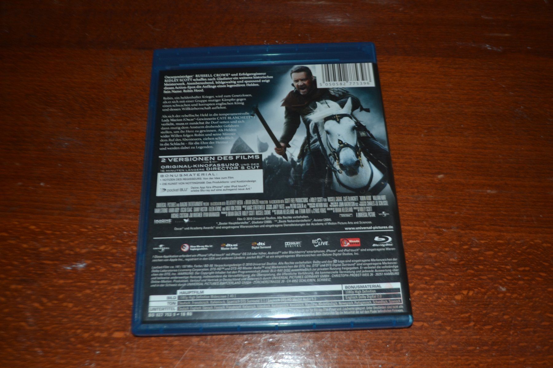 Tutti i DVDs: Robin Hood Directors Cut – Usato da Laupen ZH venduto da chefdom 1