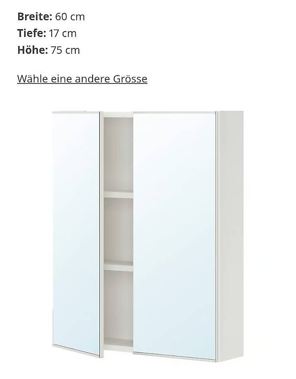 Armadietti a specchio: Ikea Enhet Spiegelschrank – Usato da Eiken venduto da josemiall