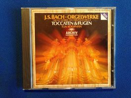CD Bach, Oeuvres pour Orgue, Ton Koopman, Archiv Produktion