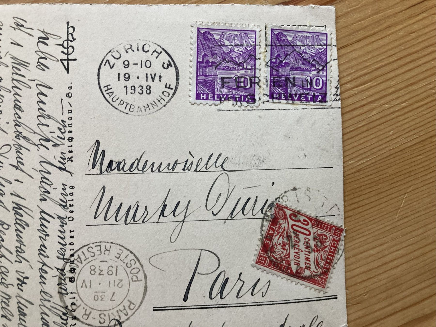 Cartoline postali: Wenn die Heide blüht - AK 1938 – Usato da Oberuzwil venduto da Henri09 1