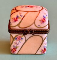 Limoges Miniature 2 leer Parfum Dose Limitierte alte Ausgabe