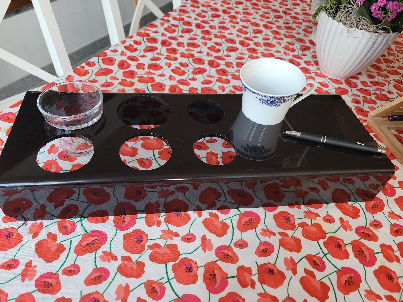 Geschirrsets: Support élégant pour tasses et verres – Neu (gemäss Beschreibung) aus Bernex von Dariafr