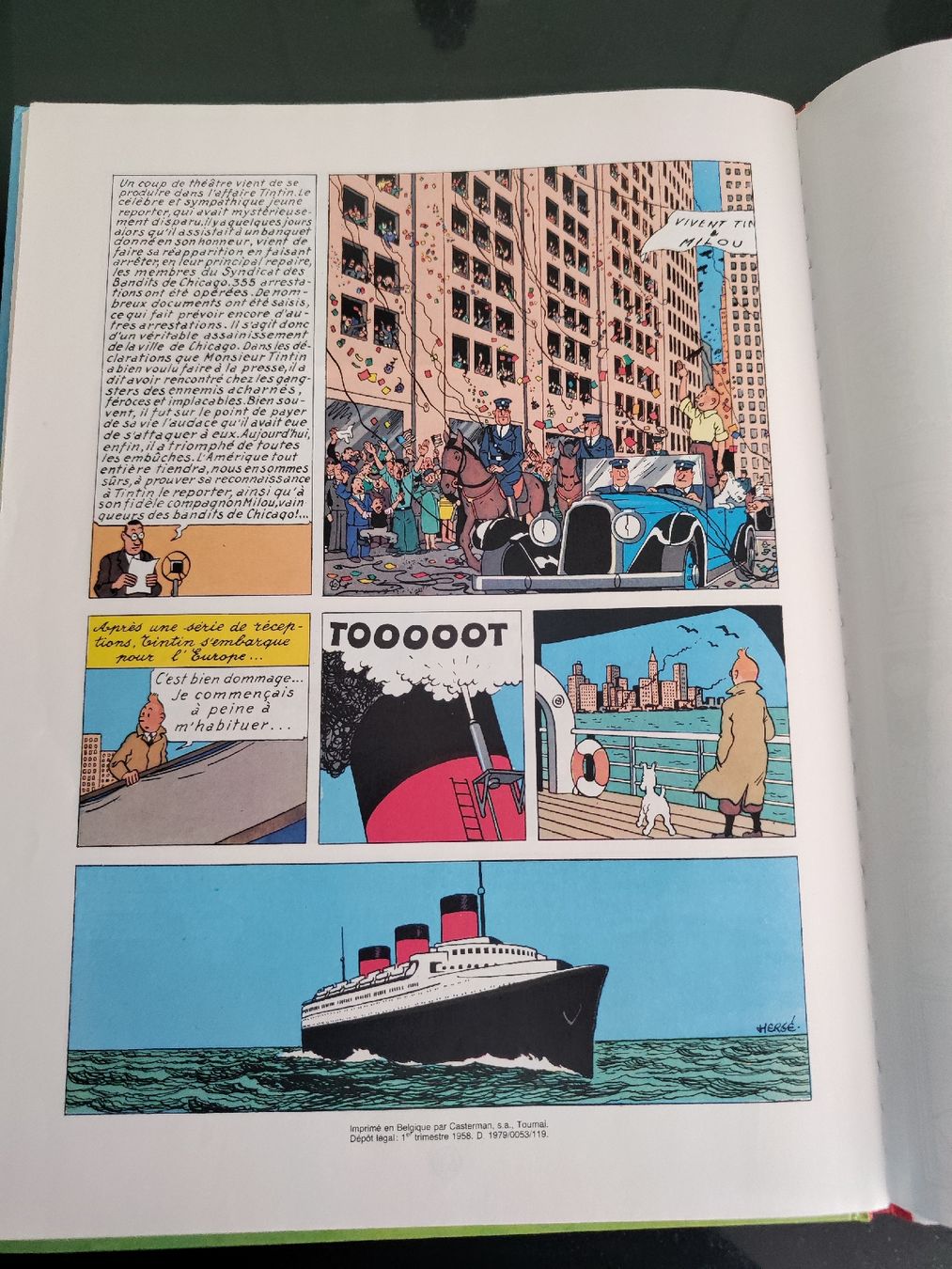Comics: Tintin en Amérique - Hergé - Casterman – Gebraucht aus Niederbipp von Djojoladouille 3