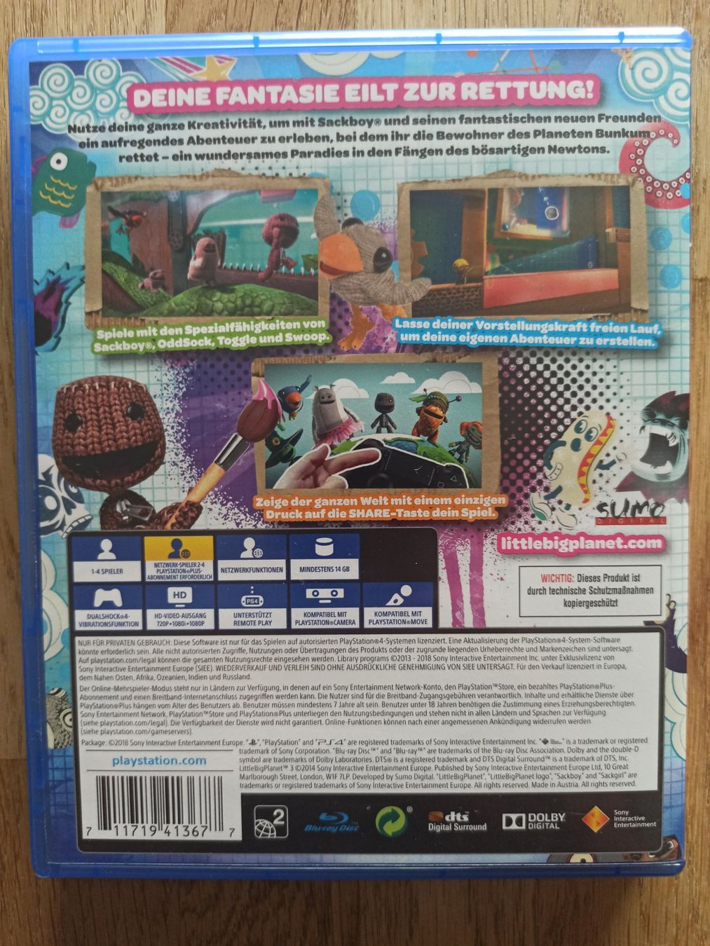 Giochi: Little Big Planet 3 PS4 / PS5 – Usato da Oberweningen venduto da mar_87mx 1