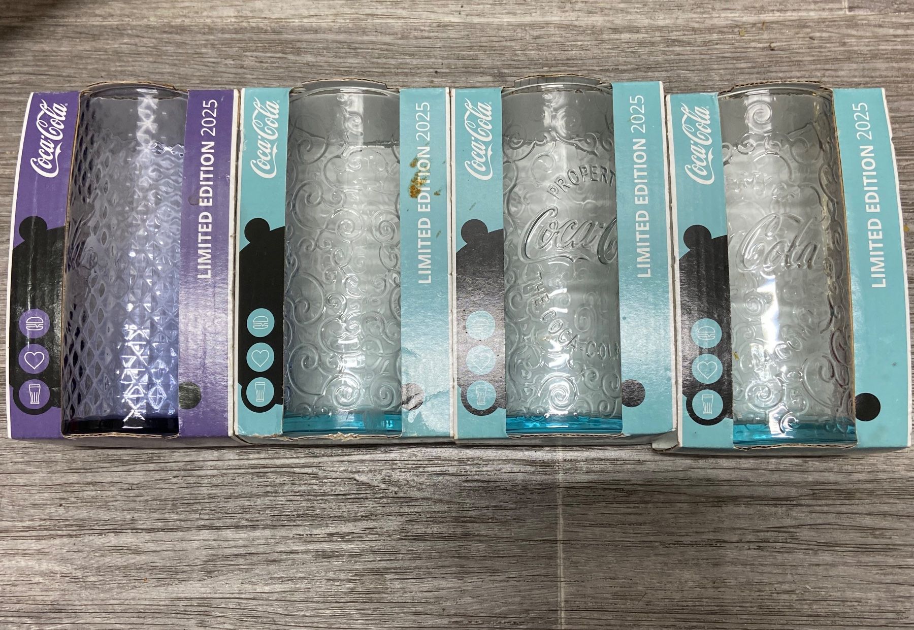 1 verre COCA COLA TIFFANY NEUF, JAMAIS UTILISÉ