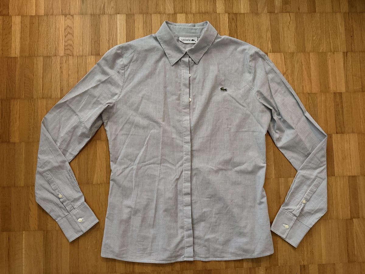 Lacoste Chemisiers: Lacoste Hemd gestreift Gr. 36  – D'occasion à Jona par Good_luck_