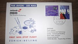 Swissair Zürich - Beijing 24.06.1991