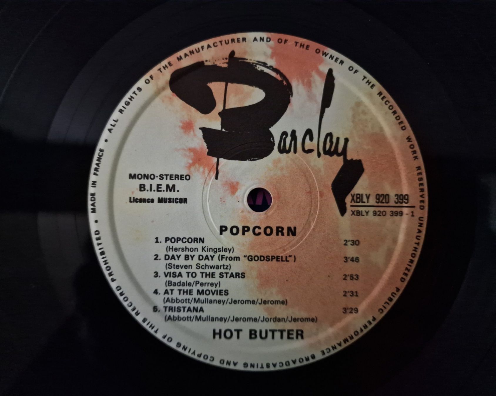 Schallplatten: Hot Butter LP – Pop Corn (Version Originale) – Gebraucht aus Root von atelier22 2