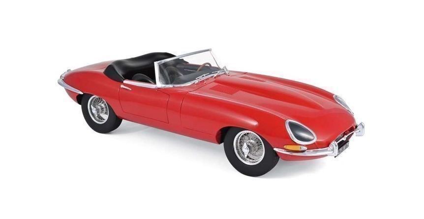 Jaguar Modellini d'auto: Jaguar E-Type Cabrio im Massstab 1:12 – Nuovo e nell'imballaggio originale da Erlenbach im Simmental venduto da Model_box 5