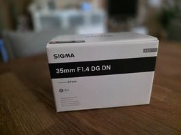 Sigma 35 mm F1.4  DG DN