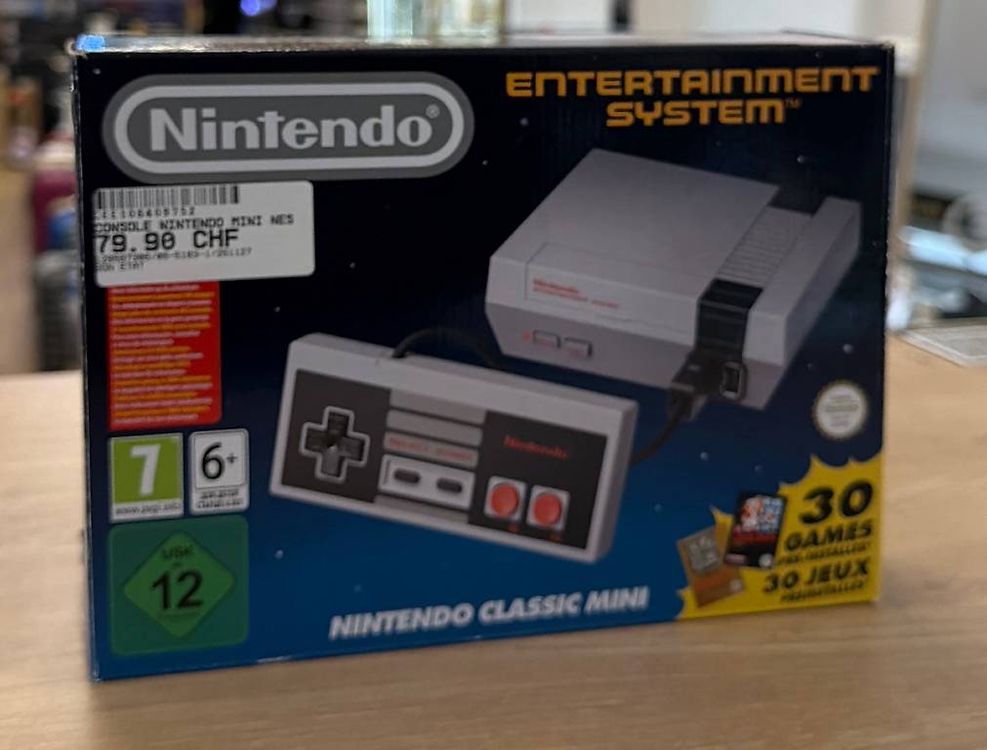 Console NES MINI + 30 Games (D'occasion) à Genève pour CHF 80 – retrait ...