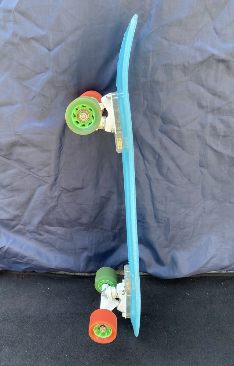 Hudora Skateboards: Hudora Pennyboard Blau Gebraucht mit LED – Gebraucht aus Erlenbach ZH von sim_x92q 3