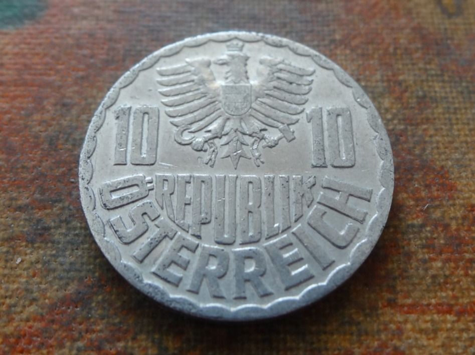 Tutti le monete: AUTRICHE  10  Groschen  1959 – Usato da Romanel-sur-Lausanne venduto da Swift13 1
