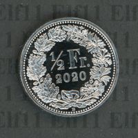 CHF___0.50 2020 stgl * aus Stgl-Münzsatz! 50 Rappen