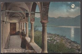 Locarno  Loggia della Madonna del Sasso 1920 ( Vollstempel )