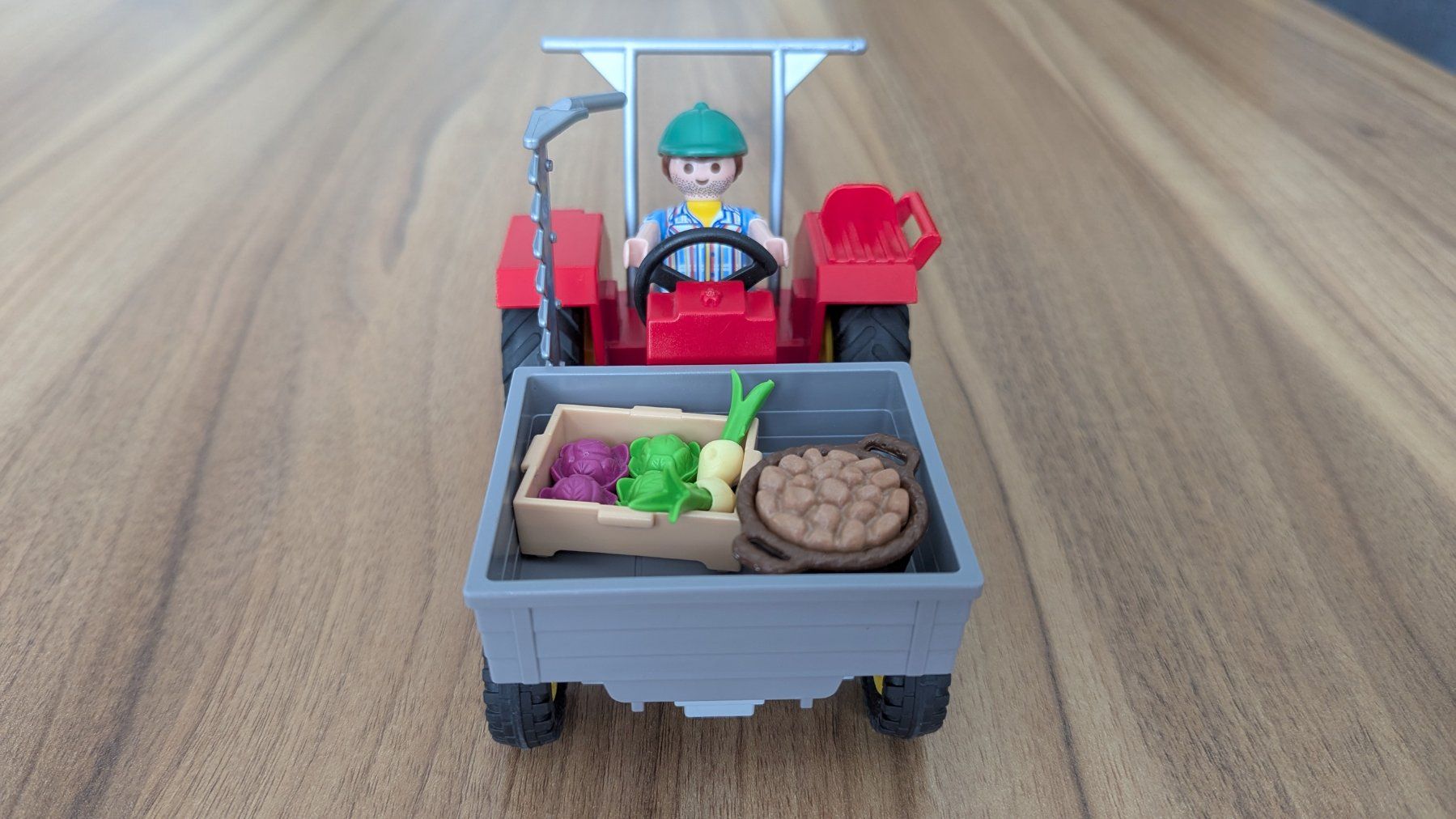 Playmobil Giocattoli: Playmobil 70495 - Gemüsebauer mit Erntetraktor – Usato da Oberwil-Lieli venduto da meipa3000 3
