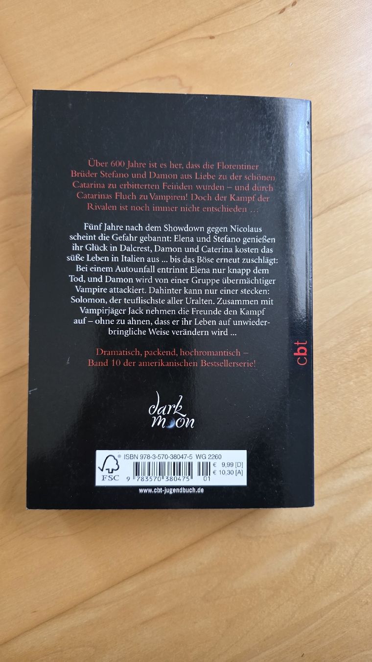 Libri: Tagebuch eines Vampirs Dunkle Ewigkeit Lisa Smith – Nuovo (secondo la descrizione) da Niederbüren venduto da isa_s9jx 1