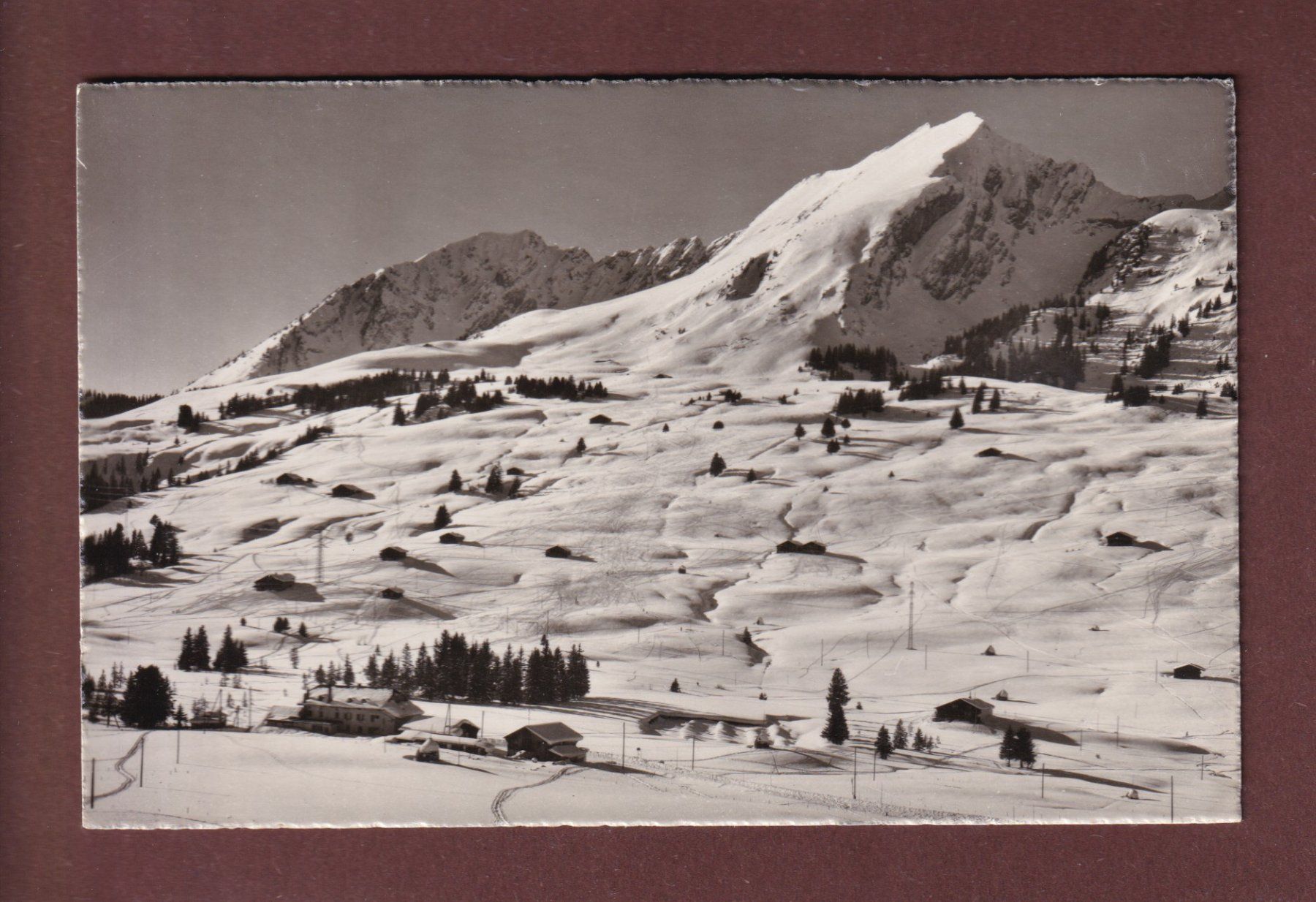 Cartoline postali: Hôtel du COL DES MOSSES – Usato da Pully venduto da nicecards-shop