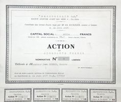 Mercurialis SA, Genève - 1937