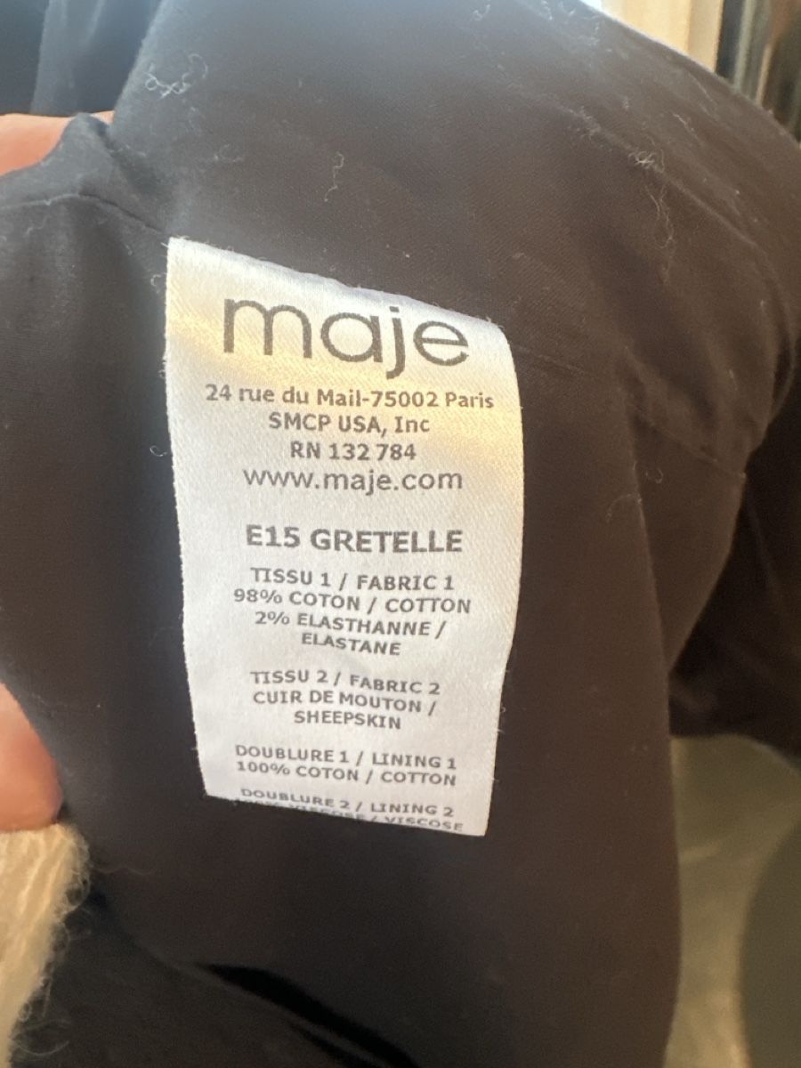 Maje Cappotti: Maje Coat Size 36 – Usato da Cologny venduto da pichi26 2