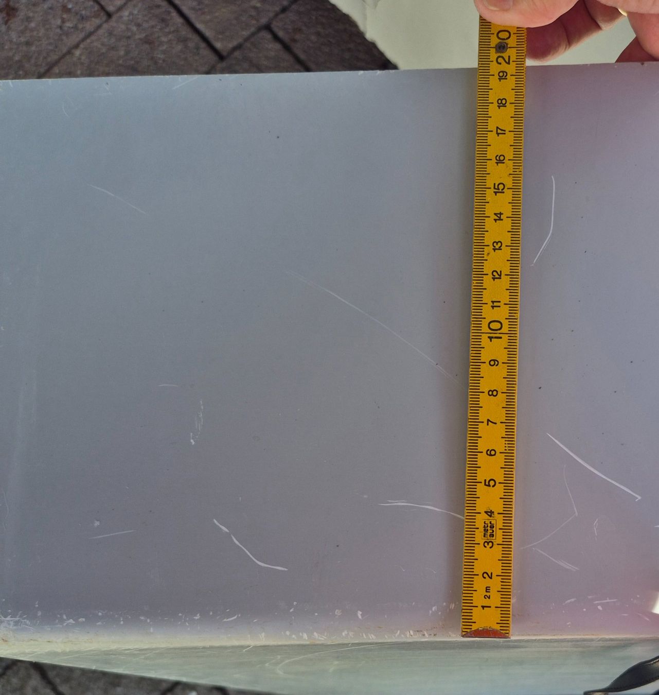 Servierplatten: Kotschale / Wanne  80 x 72 x 20 cm – Gebraucht aus Galgenen von Tinky01 2