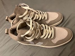 Veja Sneaker V-15 Nubuck Natural White