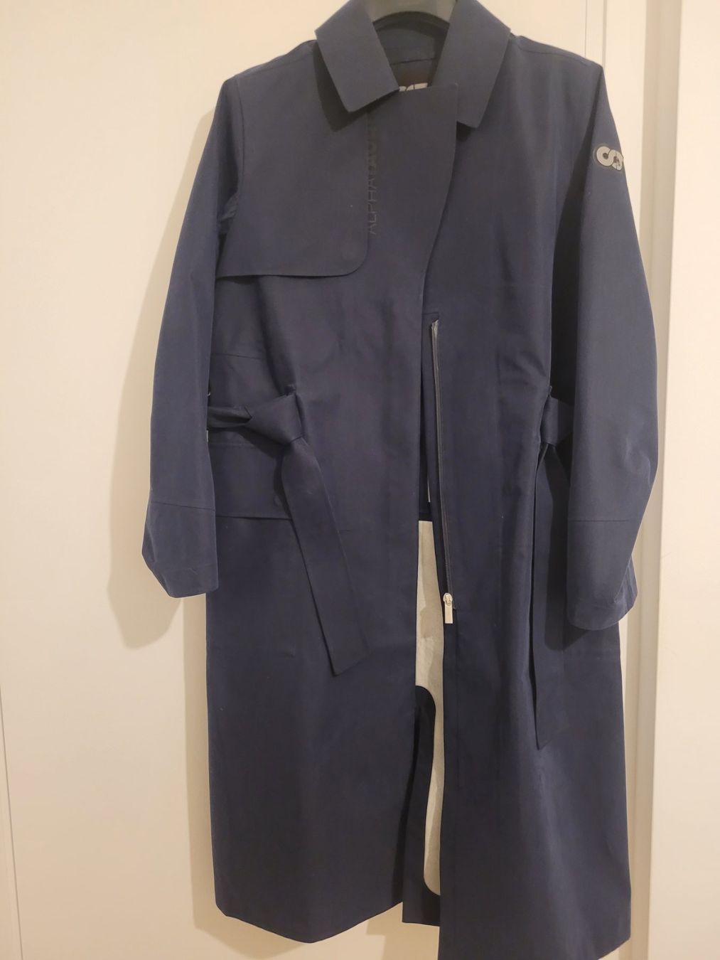 Stampanti: Trench-coat bleu marine Taille S – Usato da St-Sulpice VD venduto da Piggy03 4