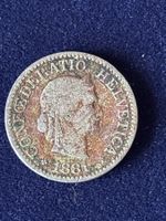 10 Rappen Münze von 1881