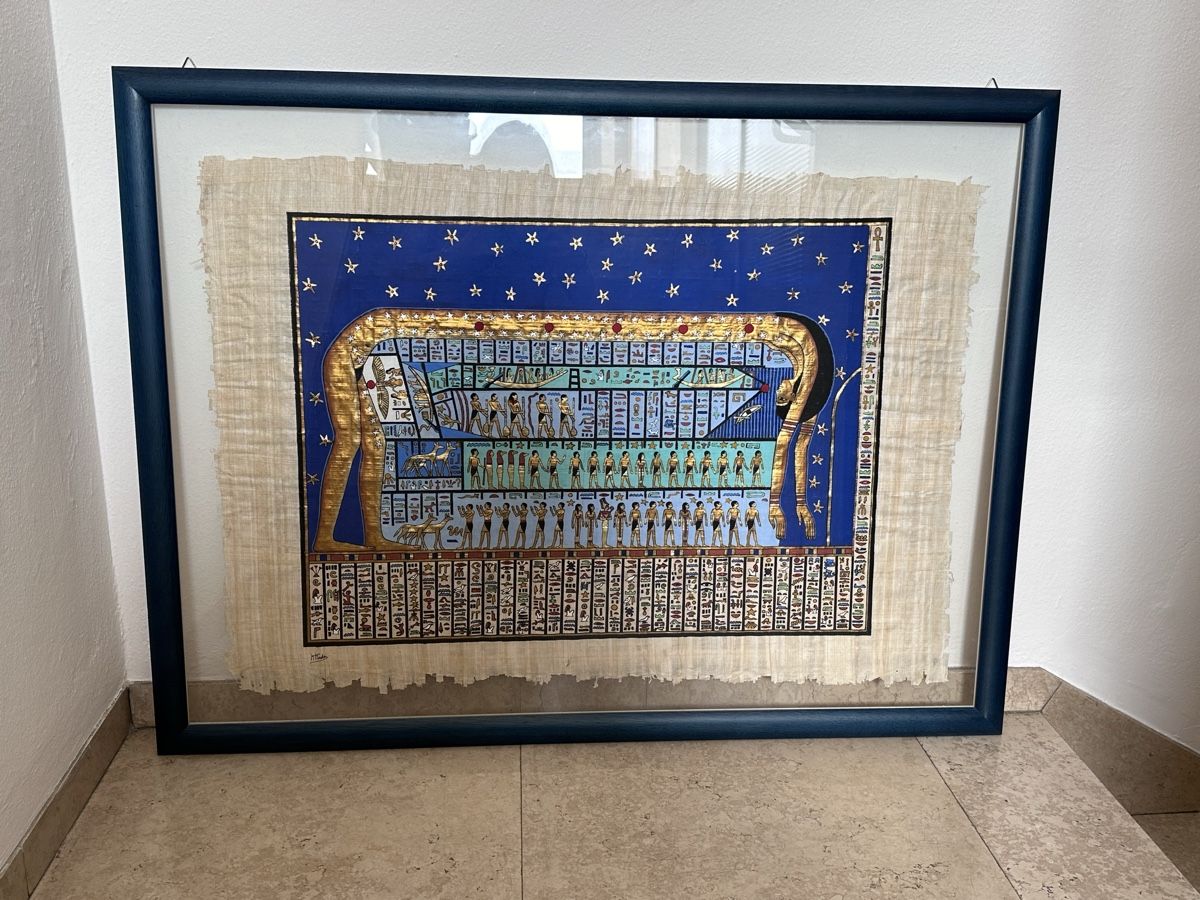 Gemälde: Quadri a tema egizio in papiro originale – Gebraucht aus Lugano von bat_wsc8 3