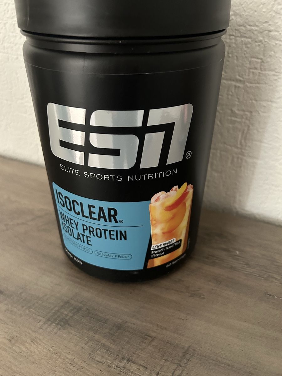 Esn Lebensmittel & Spezialitäten: ESN ISOCLEAR Whey Protein Isolate Peach Ice Tea - Neu – Neu und originalverpackt aus Wettswil von mwo_dh8j