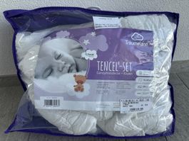 Babydecke: Ganzjahresdecke & Sommerdecke mit Bezug 100x135cm