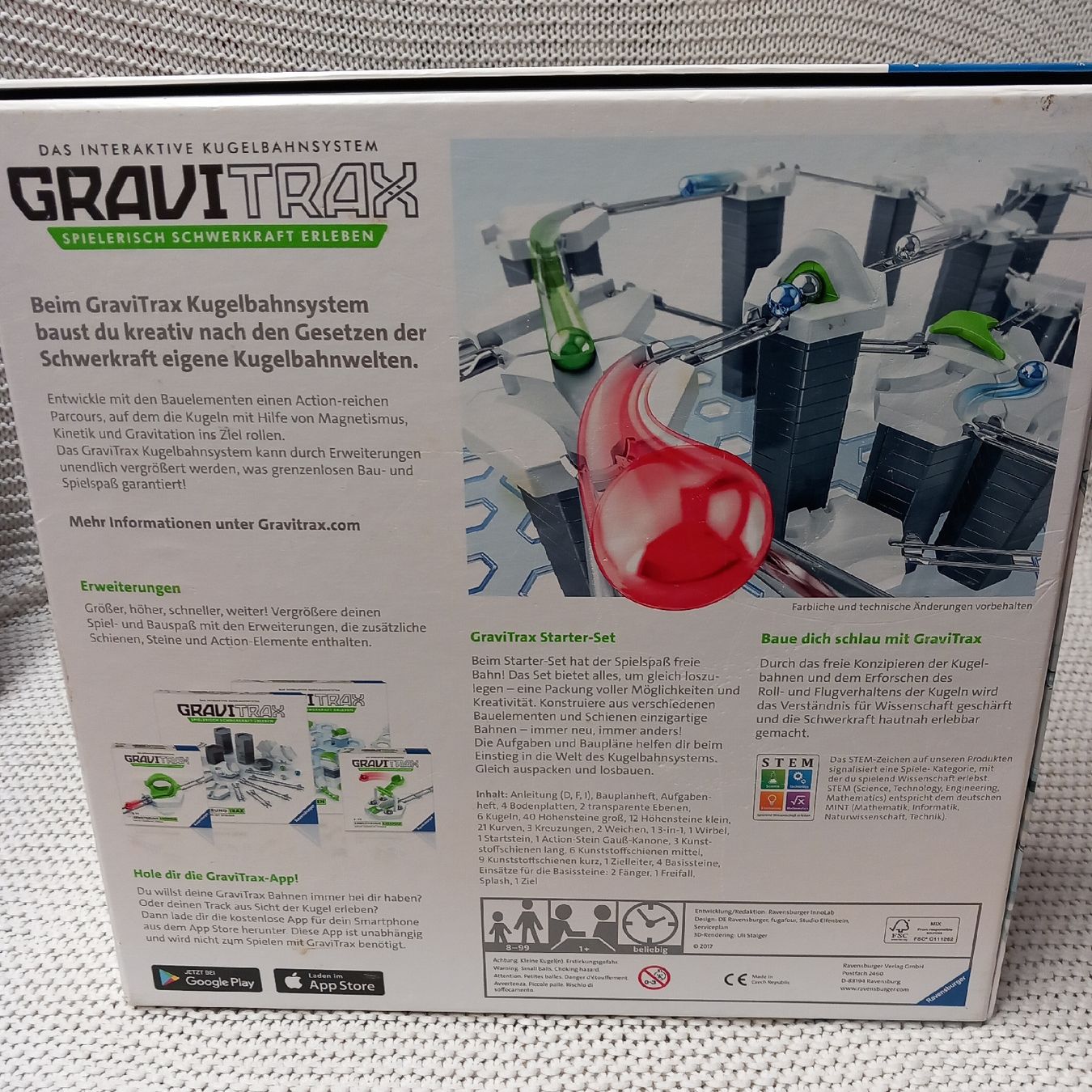 Kit di costruzioni: Gravitrax Starterset & Erweiterung Vulkan – Usato da Gwatt (Thun) venduto da umwelt-brocki 3