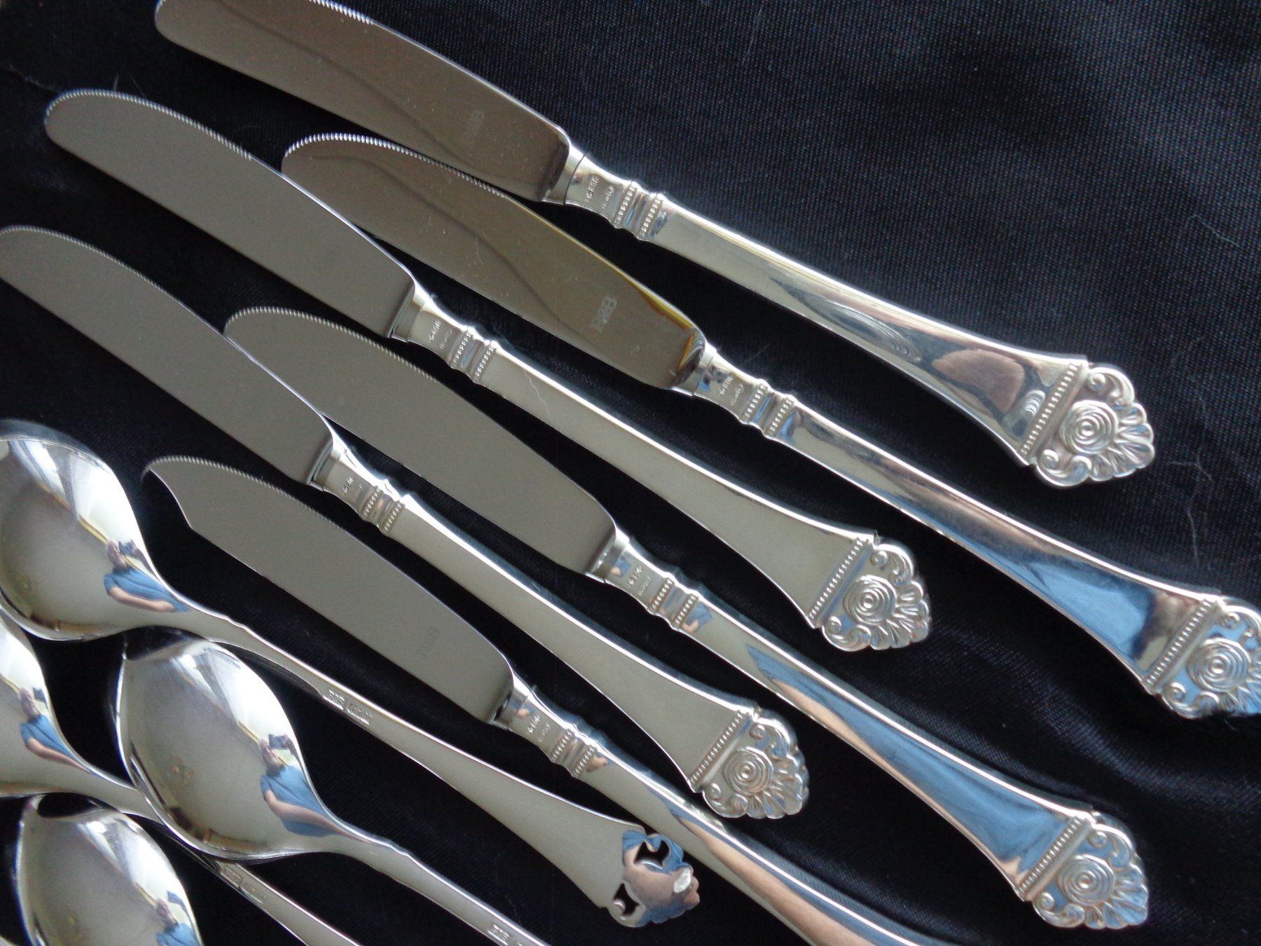 Robbe & Berking Set di posate: " 36 X COUVERTS DIVERS ROBBE & BERKING ARGENT 800 COMME NEUF – Nuovo (secondo la descrizione) da Morges venduto da videcavegrenier 8