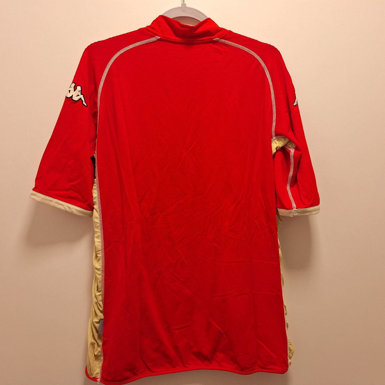 Canottiere & Pantaloni: Kappa Galles Home Mannschafft M – Usato da Bellinzona venduto da LA-ropa-de-Juan 1
