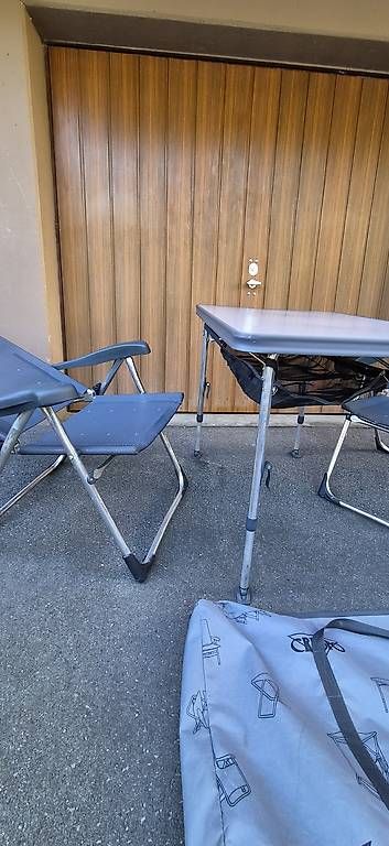 Set di tavolo e panche: Crespo Campingset - extrem hochwertig – Usato da Horw venduto da Row707 2
