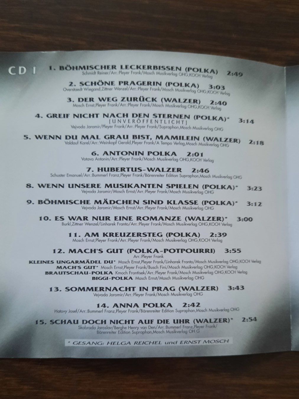 CD: Ernst Mosch - Ein Dankeschön an meine Freunde - 2CDs Top! – Usato da Hinwil venduto da Zom 2
