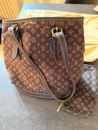 Sac Louis Vuitton Monogram Marron toile et cuir