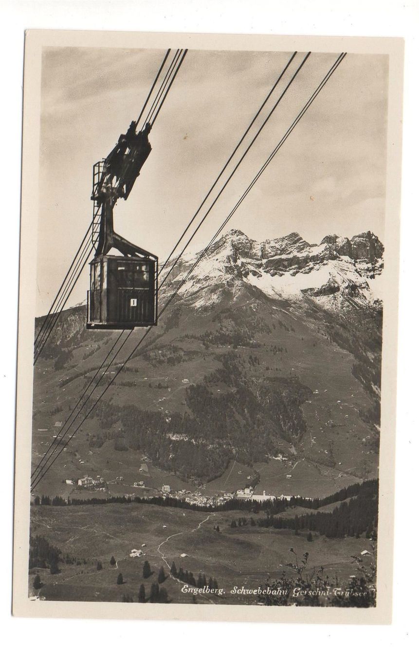 Cartoline postali: ENGELBERG Schwebebahn Gerschni-Trübsee – Nuovo (secondo la descrizione) da Jona venduto da philajona