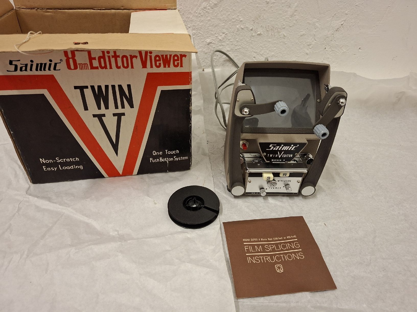 Caméscopes: Saimic 8mm Editor Viewer Twin V Kpl – D'occasion à Olten par Mezopotamya