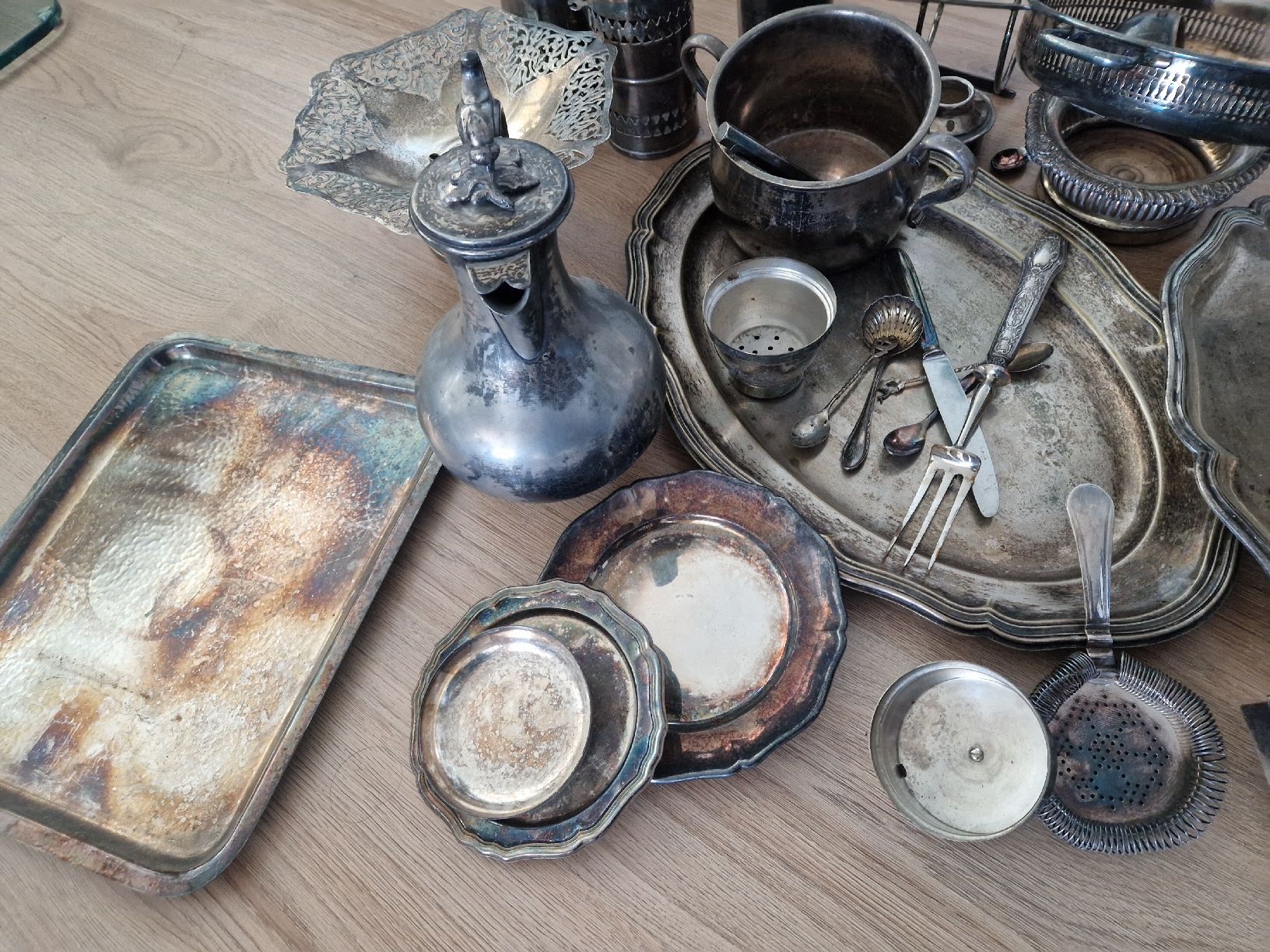 Tutte le decorazioni: versilberte Sache 7,8 kg – Usato da Zürich venduto da amza 1