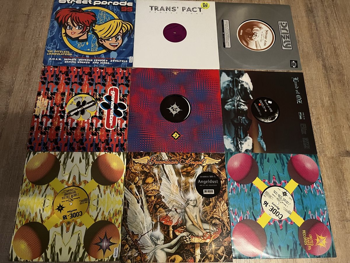 Dischi in vinile: 50 trance hardtrance vinyls – Usato da Obstalden venduto da Maesae 2
