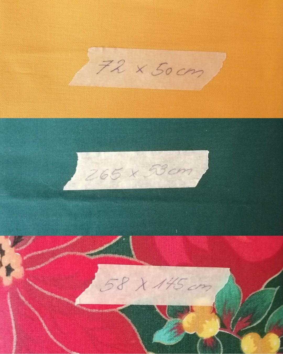 Tessuti: Patchwork Stoff 10stk verschiedene Grössen (nr.137) – Nuovo (secondo la descrizione) da Bettlach venduto da Anschyellie 1