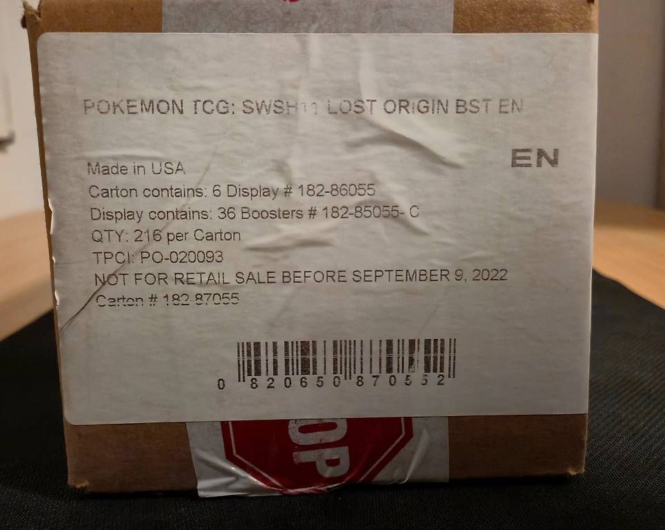 Pokémon Sammelbilder & Trading cards: Pokémon Lost Origin Booster Box Case – Neu und originalverpackt aus Basel von SwissVault 1