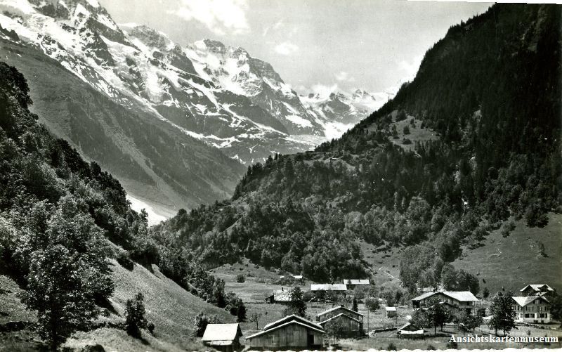 Cartoline postali: Stechelberg + ca. 1950 – Usato da Emmenbrücke venduto da teestube