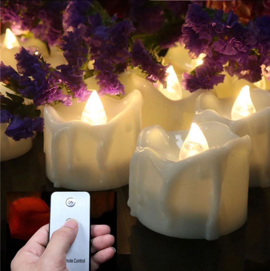 Candele: 3 Teelichtkerzen mit Fernbedienung – Nuovo e nell'imballaggio originale da Diepoldsau venduto da preisparadies-ch 1