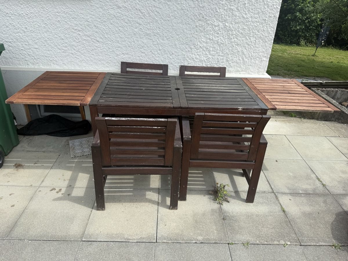 Set di tavolo e panche: Garten tisch  – Usato da Wynau venduto da Ziegler_Secondhand 2
